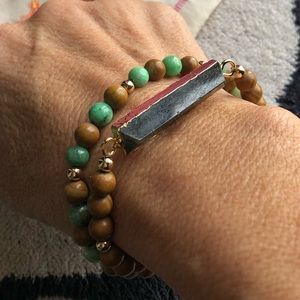 Elise m bracelet stretch wrap nwot